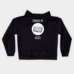 Powered By Books Kids Hoodie